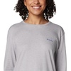 image:imageColumbia Womens North Cascades Long Sleeve TeeColumbia Grey HeatherLinear Drifts