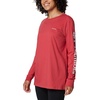 image:imageColumbia Womens North Cascades Long Sleeve TeeDaredevilCsc Sleeve Logo