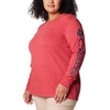 image:imageColumbia Womens North Cascades Long Sleeve TeeDaredevilCsc Sleeve Logo Omblur