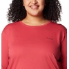 image:imageColumbia Womens North Cascades Long Sleeve TeeDaredevilCsc Sleeve Logo Omblur