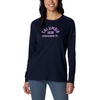 image:imageColumbia Womens North Cascades Long Sleeve TeeDark Nocturnal  Gumdrop College Life