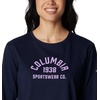 image:imageColumbia Womens North Cascades Long Sleeve TeeDark Nocturnal  Gumdrop College Life