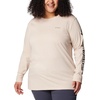 image:imageColumbia Womens North Cascades Long Sleeve TeeDark StoneCsc Sleeve Logo Omblur