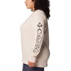 image:imageColumbia Womens North Cascades Long Sleeve TeeDark StoneCsc Sleeve Logo Omblur