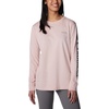 image:imageColumbia Womens North Cascades Long Sleeve TeeDusty Pink  Night Wave Gem Columbia