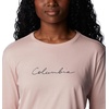 image:imageColumbia Womens North Cascades Long Sleeve TeeDusty Pink  Simply Scripted