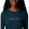 image:imageColumbia Womens North Cascades Long Sleeve TeeNight Wave  Simply Scripted
