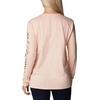 image:imageColumbia Womens North Cascades Long Sleeve TeePeach BlossomCsc Branded Solarize Slv
