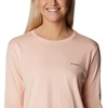 image:imageColumbia Womens North Cascades Long Sleeve TeePeach BlossomCsc Branded Solarize Slv