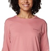 image:imageColumbia Womens North Cascades Long Sleeve TeePink AgaveCsc Sleeve Logo