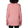 image:imageColumbia Womens North Cascades Long Sleeve TeePink AgaveCsc Sleeve Logo