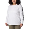 image:imageColumbia Womens North Cascades Long Sleeve TeeWhite  Gem Columbia