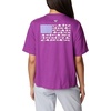 image:imageColumbia Womens North Cascades Relaxed TeeBerry Jam  Stone Fish and Friends