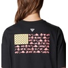 image:imageColumbia Womens North Cascades Relaxed TeeBlack  Salmon Fish and Friends