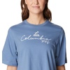 image:imageColumbia Womens North Cascades Relaxed TeeBluestone  White Pfg Script Isle