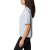 image:imageColumbia Womens North Cascades Relaxed TeeCirrus Grey  White Pfg Script Isle