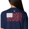 image:imageColumbia Womens North Cascades Relaxed TeeCollegiate Navy  White Fish and Friends
