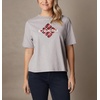 image:imageColumbia Womens North Cascades Relaxed TeeColumbia Grey HeatherCentered Gem Buffalo