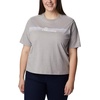 image:imageColumbia Womens North Cascades Relaxed TeeColumbia Grey HeatherInverted Brand Grx