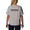 image:imageColumbia Womens North Cascades Relaxed TeeColumbia Grey HthrFramed Halftone Logo