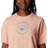 image:imageColumbia Womens North Cascades Relaxed TeeLight CoralFair Weather Graphic
