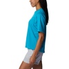 image:imageColumbia Womens North Cascades Relaxed TeeOcean TealPfg Triangle Graphic