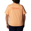 image:imageColumbia Womens North Cascades Relaxed TeePeachFramed Halftone Logo Graphic