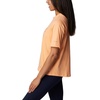 image:imageColumbia Womens North Cascades Relaxed TeePeachFramed Halftone Logo Graphic