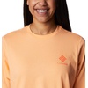 image:imageColumbia Womens North Cascades Relaxed TeePeachFramed Halftone Logo Graphic