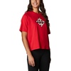 image:imageColumbia Womens North Cascades Relaxed TeeRed LilyCentered Gem Buffalo Plaid