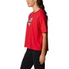 image:imageColumbia Womens North Cascades Relaxed TeeRed LilyCentered Gem Buffalo Plaid