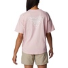 image:imageColumbia Womens North Cascades Relaxed TeeSatin PinkPfg Triangle Graphic