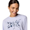 image:imageColumbia Womens North Cascades Relaxed TeeSnowdriftFloral Emblem