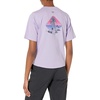 image:imageColumbia Womens North Cascades Relaxed TeeSoft VioletPanga Palms Graphic