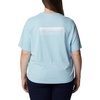 image:imageColumbia Womens North Cascades Relaxed TeeSpring BlueFramed Halftone Logo Grx