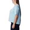 image:imageColumbia Womens North Cascades Relaxed TeeSpring BlueFramed Halftone Logo Grx