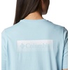image:imageColumbia Womens North Cascades Relaxed TeeSpring BlueFramed Halftone Logo Grx