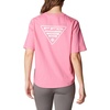 image:imageColumbia Womens North Cascades Relaxed TeeTropic Pink  White Pfg Triangle