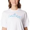 image:imageColumbia Womens North Cascades Relaxed TeeWhite  Pool Pfg Script Isle
