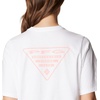 image:imageColumbia Womens North Cascades Relaxed TeeWhite  Sorbet Pfg Triangle