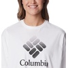 image:imageColumbia Womens North Cascades Relaxed TeeWhiteCsc Stacked Gradient Graphic