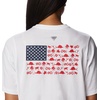 image:imageColumbia Womens North Cascades Relaxed TeeWhiteFish Friends Flag Graphic