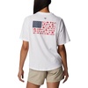 image:imageColumbia Womens North Cascades Relaxed TeeWhiteFish Friends Flag Graphic