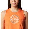 image:imageColumbia Womens North Cascades TankSunset OrangePdx Tested Tough Graphic