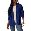 image:imageColumbia Womens Standard Anytime Knit Layering Long SleeveDark Sapphire