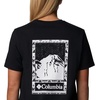 image:imageColumbia Womens Standard Boundless Beauty Short Sleeve TeeBlackBordered Beauty Graphic