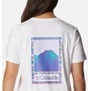 image:imageColumbia Womens Standard Boundless Beauty Short Sleeve TeeWhiteBordered Beauty Graphic