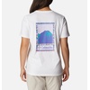 image:imageColumbia Womens Standard Boundless Beauty Short Sleeve TeeWhiteBordered Beauty Graphic
