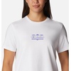 image:imageColumbia Womens Standard Boundless Beauty Short Sleeve TeeWhiteBordered Beauty Graphic