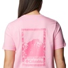 image:imageColumbia Womens Standard Boundless Beauty Short Sleeve TeeWild RoseBordered Beauty Graphic